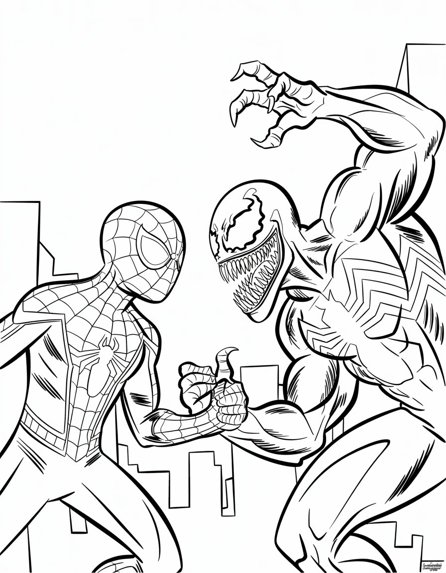 Spider-Man vs Venom